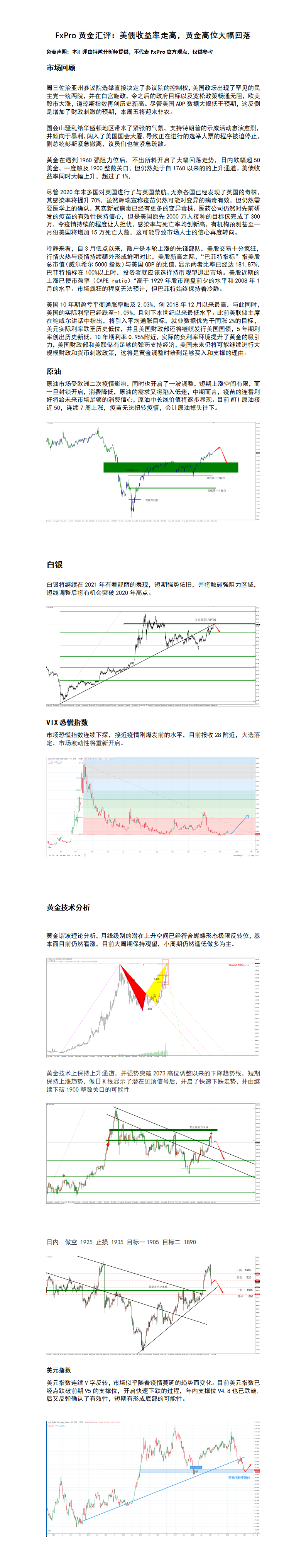 1.7 美债收益率走该，黄金大幅回撤.png